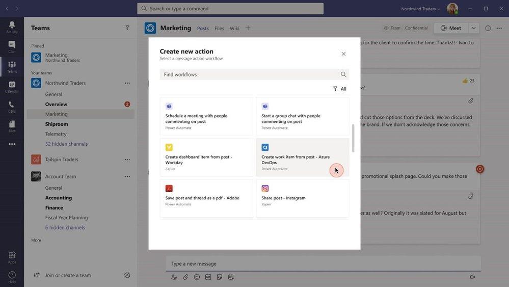thumbnail image 14 of blog post titled 
	
	
	 
	
	
	
				
		
			
				
						
							What's New in Microsoft Teams | Microsoft Ignite 2021
							
						
					
			
		
	
			
	
	
	
	
	
