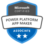 Microsoft Certified: Power Platform App Maker Associate